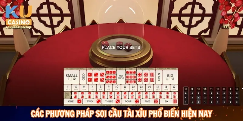 Các phương pháp soi cầu tài xỉu phổ biến hiện nay
